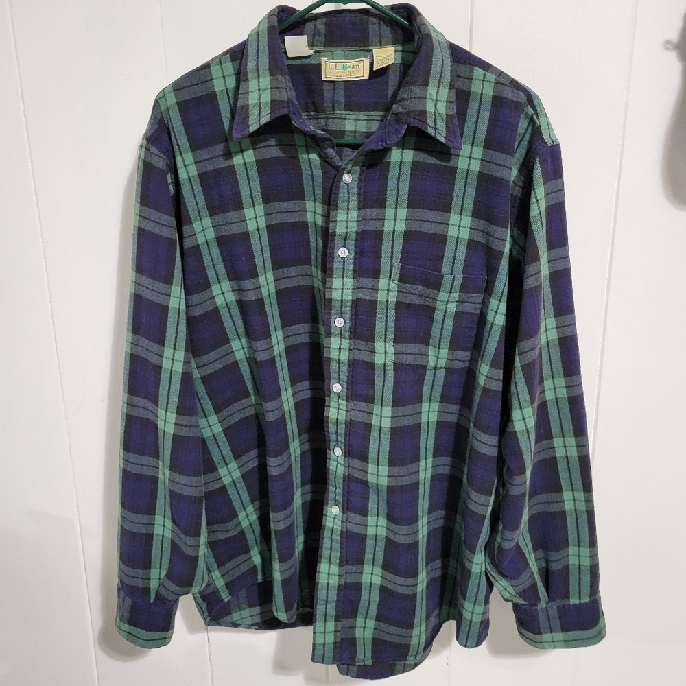 Vintage L.L.Bean Flannel Shirt Made in the USA